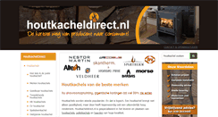 Desktop Screenshot of houtkacheldirect.nl
